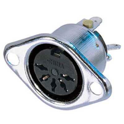 REAN NYS325 Receptacle - DIN 5 Pin Female - 180 degrees