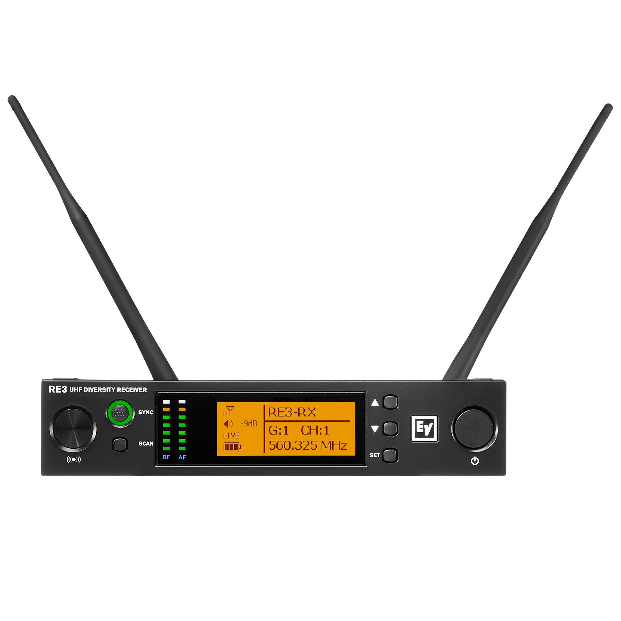 Electro-Voice RE3-ND86 - Handheld Wireless System (6M Band / 653 - 663 MHz)