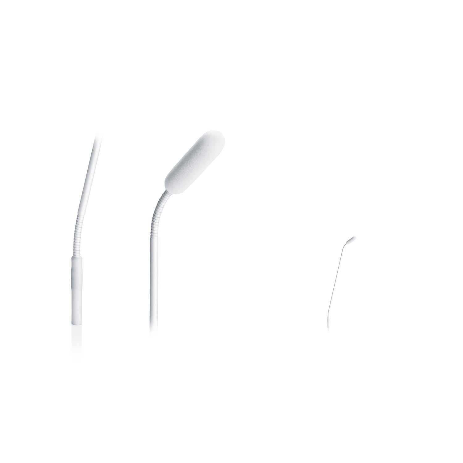 DPA Microphones 4098 CORE - Supercardioid Gooseneck Mic (White / Microdot / 18" Boom / Top/Bottom)