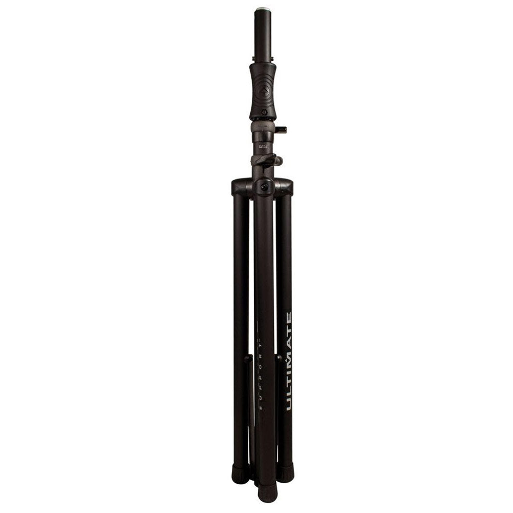 Ultimate Support TS-100B Pnuematic Assist Easy Lift Telescoping Tripod Speaker Stand