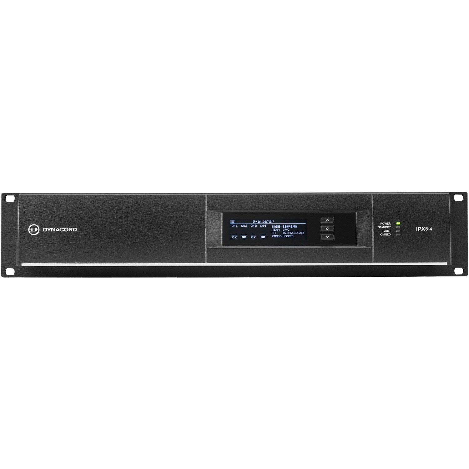 Dynacord IPX5:4 - 4 x 1250W Multi-Channel Install Power Amplifier