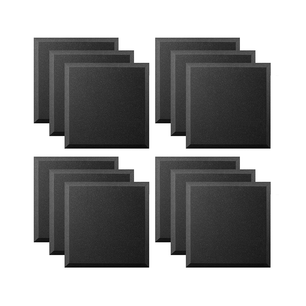 Ultimate Support UA-WPB-24-12 - Bevel-Style 24x24-Inch Foam Acoustic Absorption Panels (12 Pack)