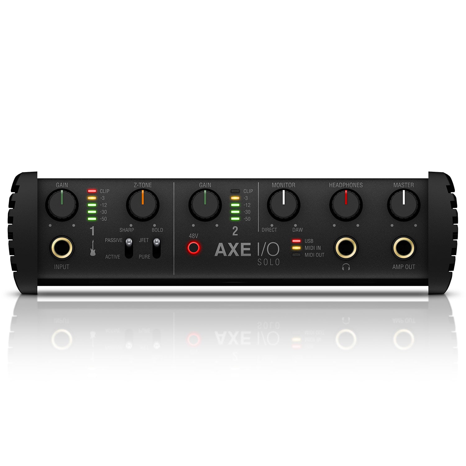 IK Multimedia AXE I/O Solo - Premium Audio Interface with Guitar Tone Shaping