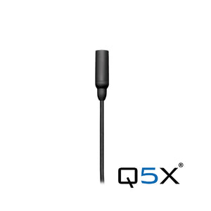 Q5x TwinPlex TL48 - Shure Omni Lavalier Microphone with 1-Pin Lemo Connector (Black)