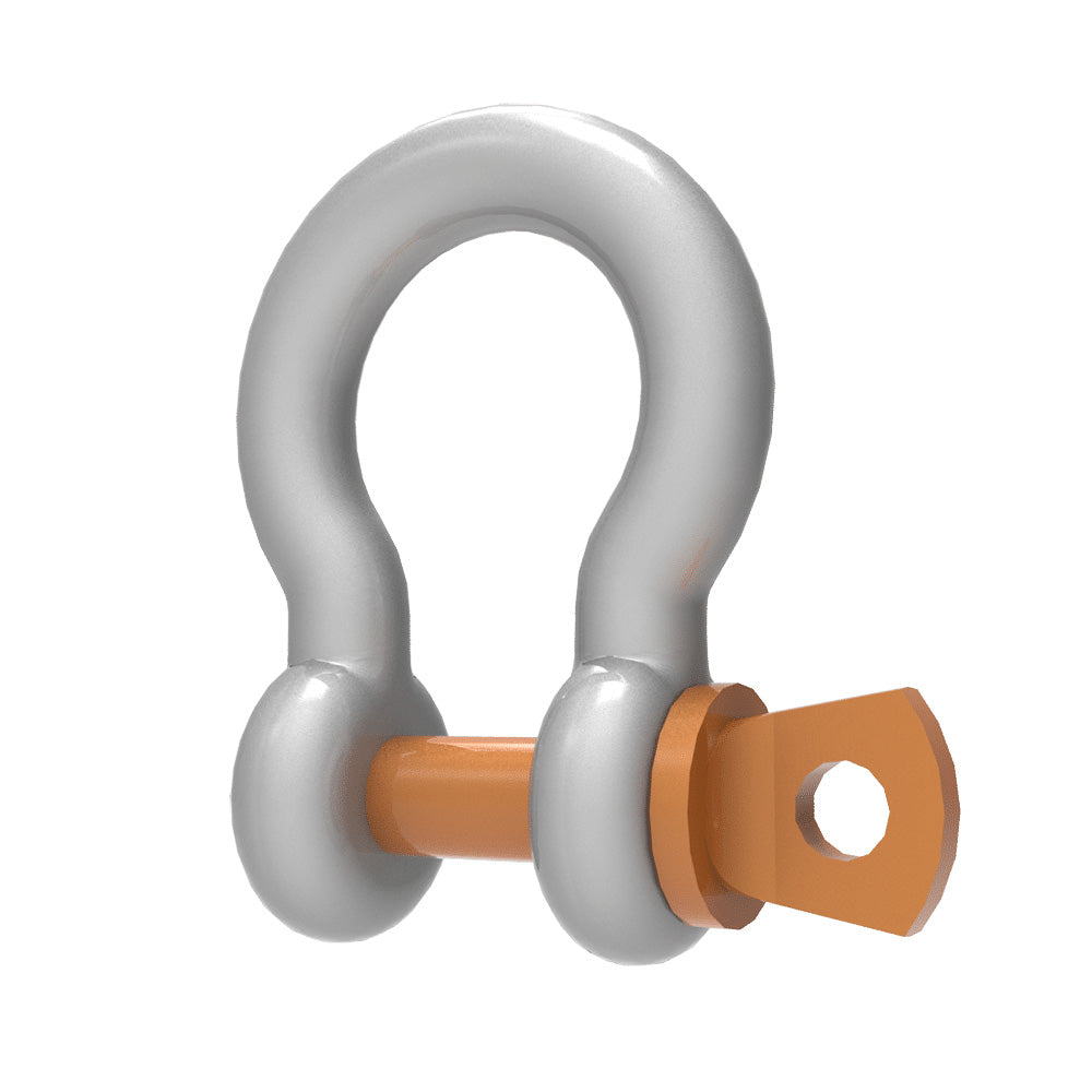 Adaptive Technologies SK-025-S - 1/4-Inch Speaker Rigging Shackle with Screw Pin Anchor (Silver)