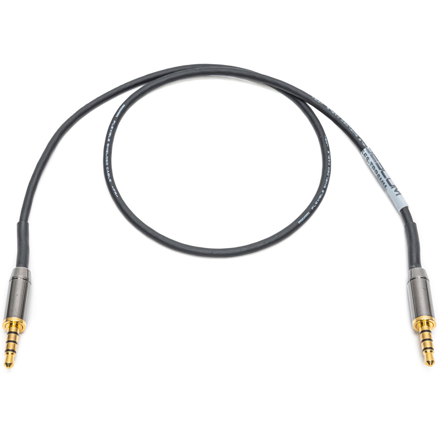 Sescom SES-TRRSMM-06 Premium 3.5mm TRRS Male To TRRS Male Stereo Unbalanced Audio Cable - 6'