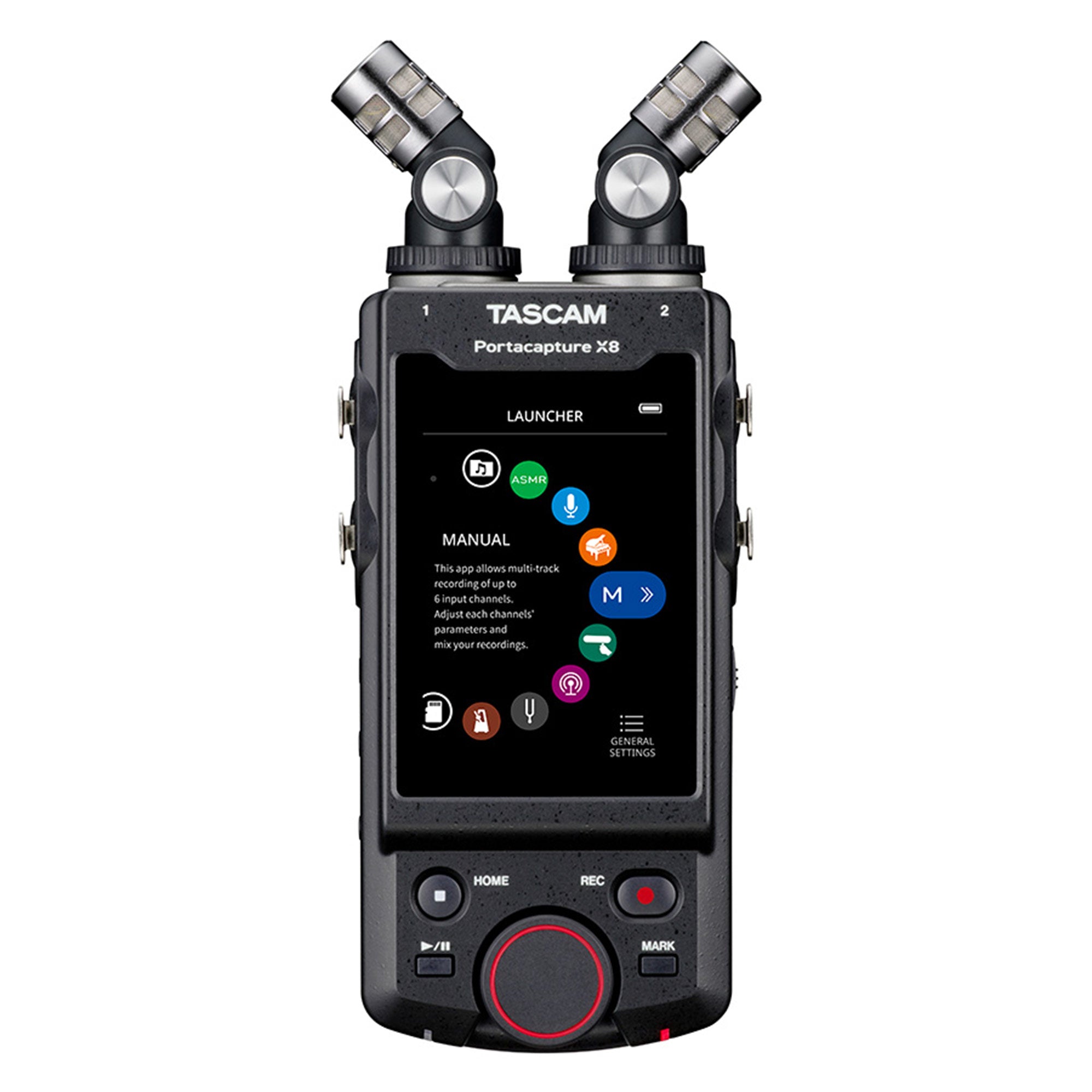 Tascam Portacapture X8 - Portable High-Res Multitrack Recorder