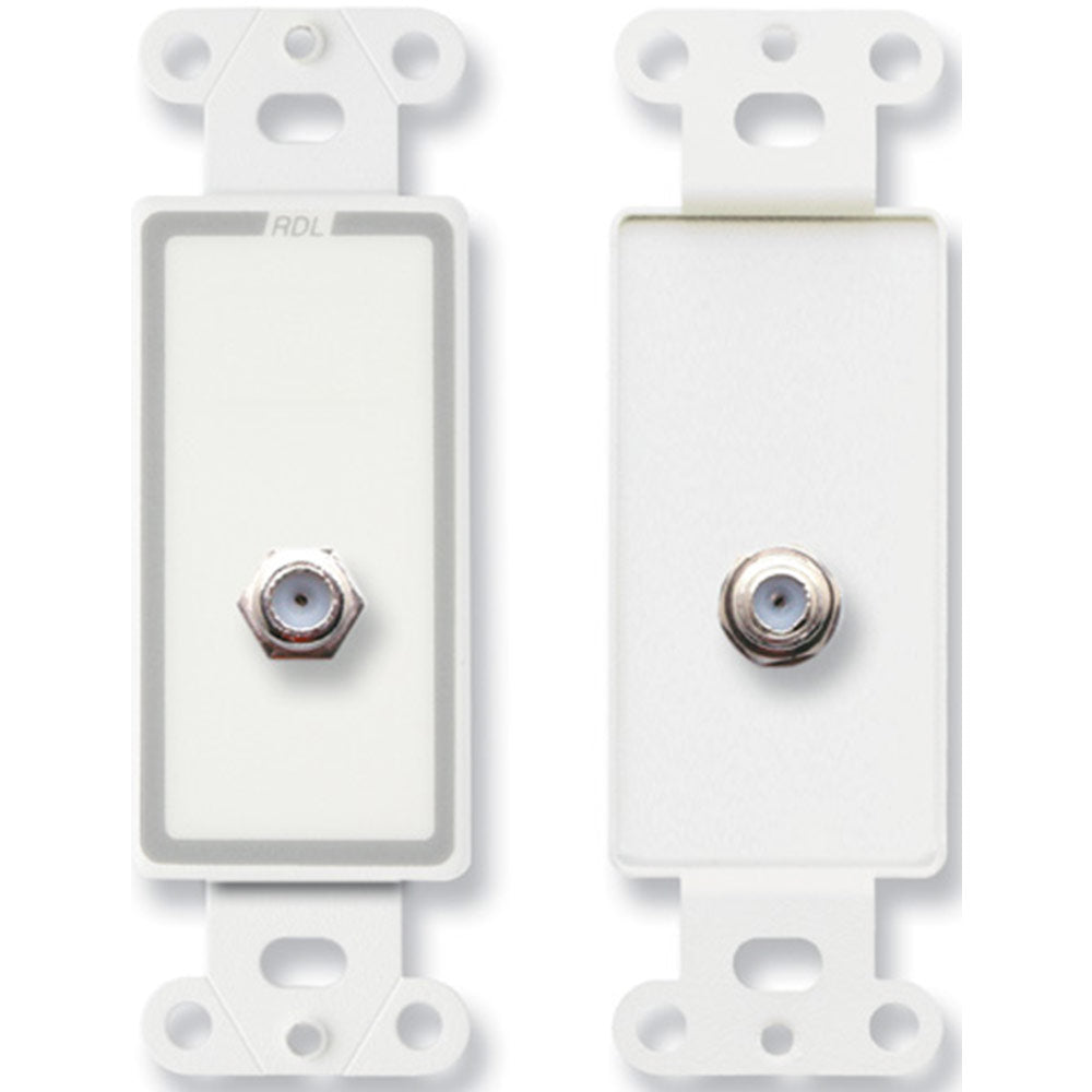 RDL D-F Double Type F Jack on D Plate