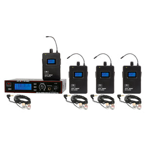 Galaxy Audio AS-1406 AnySpot Wireless In-Ear Monitoring System Band Pack with EB6 (M Band / 516-558 MHz)