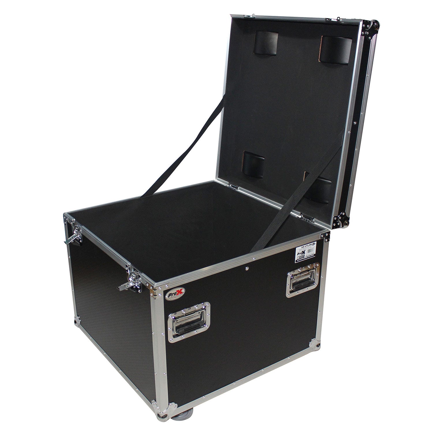 ProX XS-UTL6 - Utility Case 3/8" Plywood W/ 4 X 4" Caster & Top Dishes