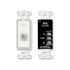 RDL D-RLC10K Remote Level Control (0 to 10K Ohms) - Custom Engraving Option