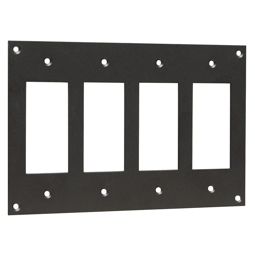 StudioHub SH-FLAT4 Four-Across Table Mount - Mounts to Flat Surface