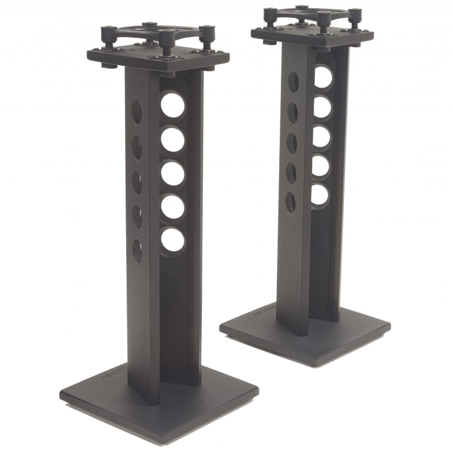 Argosy PAIR-420I-B 2) 42" I-Stands W/Isoacoustics Technology