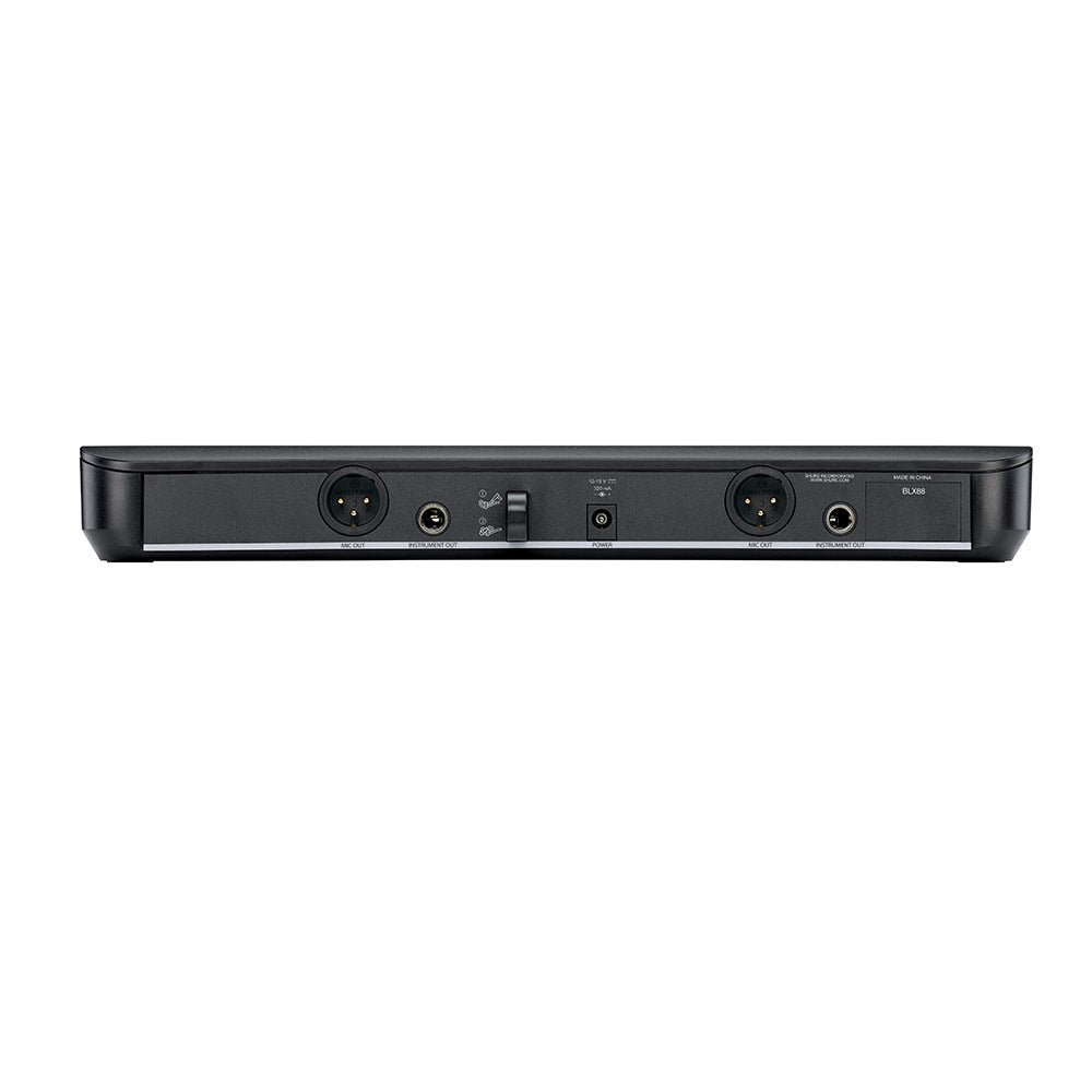 Shure BLX88 Dual Wireless Receiver (H10 Band - 542-572 MHz)