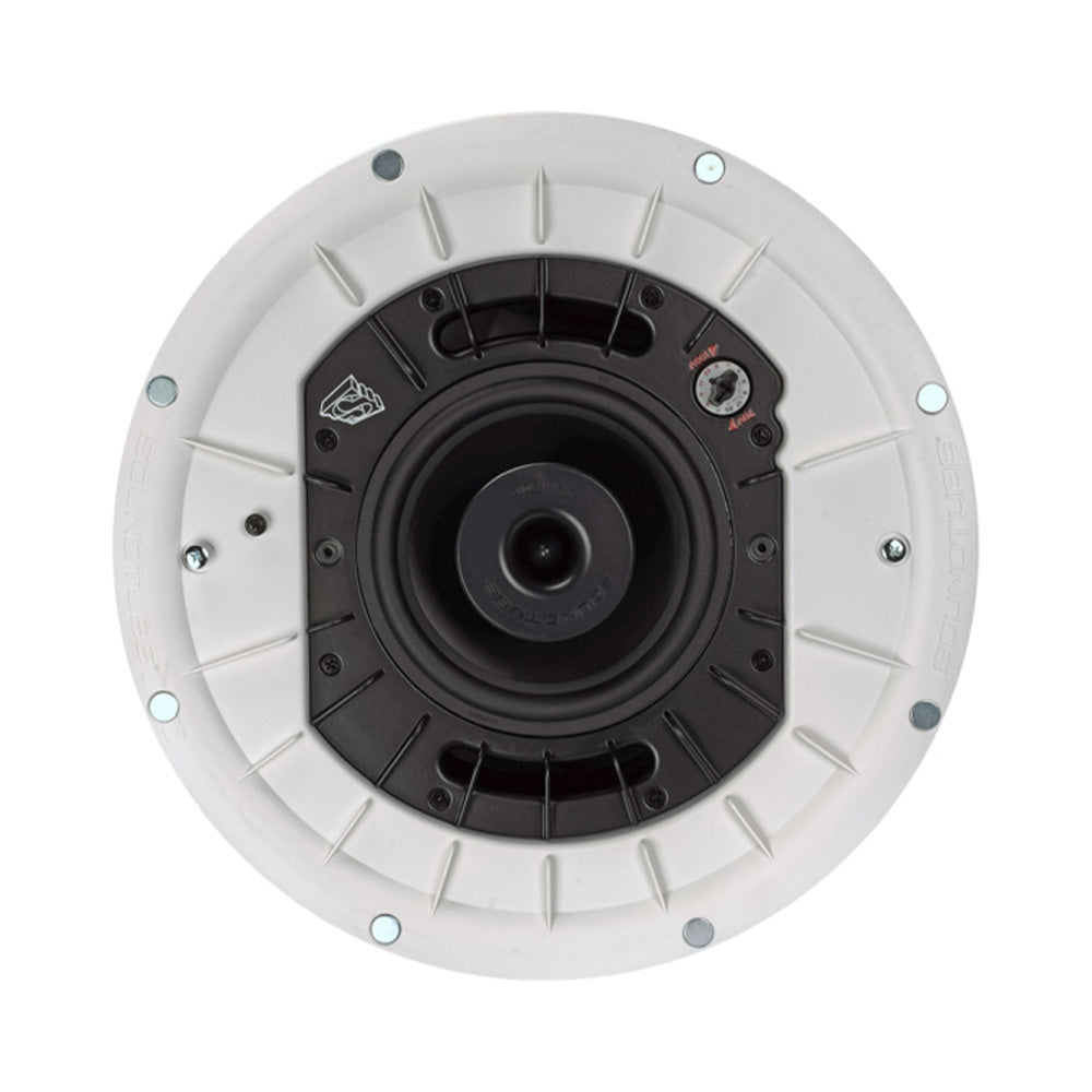 Soundtube CM600i-WH - Two-Way 6.5-Inch In-Ceiling Loudspeaker (White)