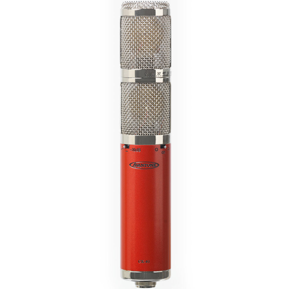 Avantone CK-40 Stereo 3-Pattern FET Condenser Microphone with -10dB Pad