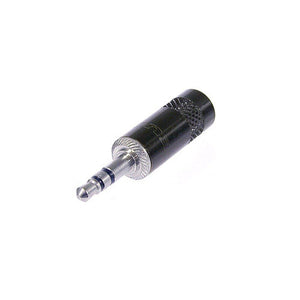 REAN NYS231B 3.5mm Mini Stereo Plug - Black/Silver