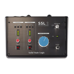 SSL SSL 2 Desktop USB Audio Interface with 4K Analog Processing