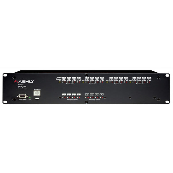 Ashly ne24.24M Protea DSP Matrix Digital Processor - 12-in x 4-out