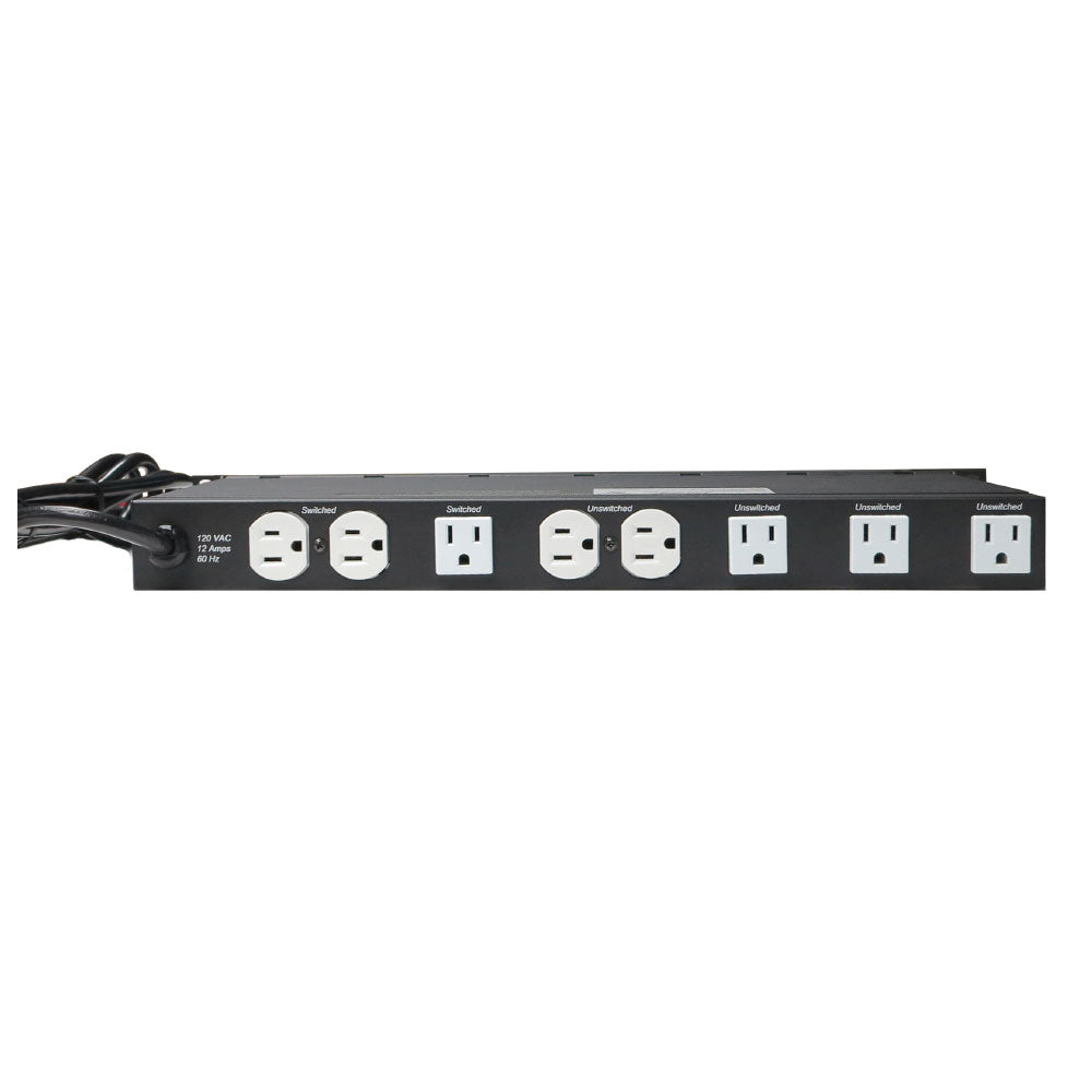 Lowell ACR-1509-S - 9-Outlet 15-Amp Rack Mount Surge Protector