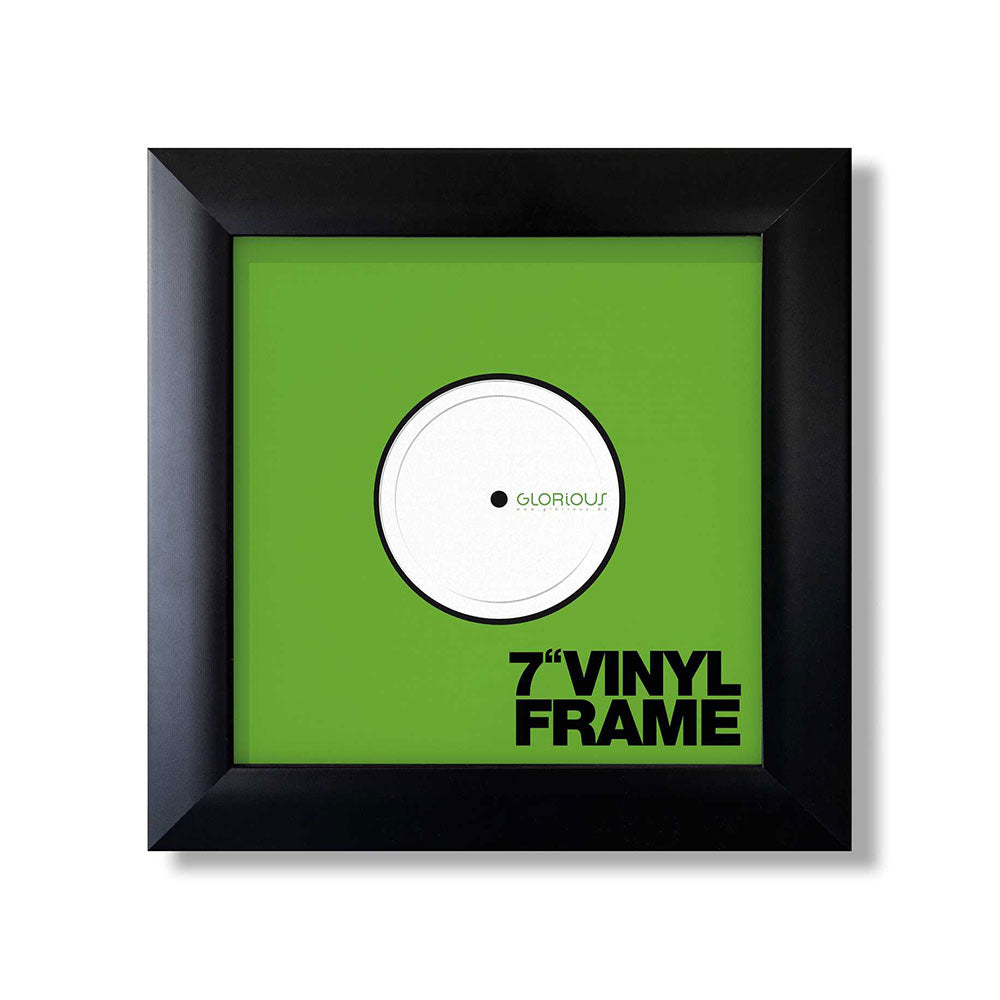 Glorious Vinyl Frame Set 7 - Wall or Desk Frames for 7-Inch Records (Black / Set of 3)