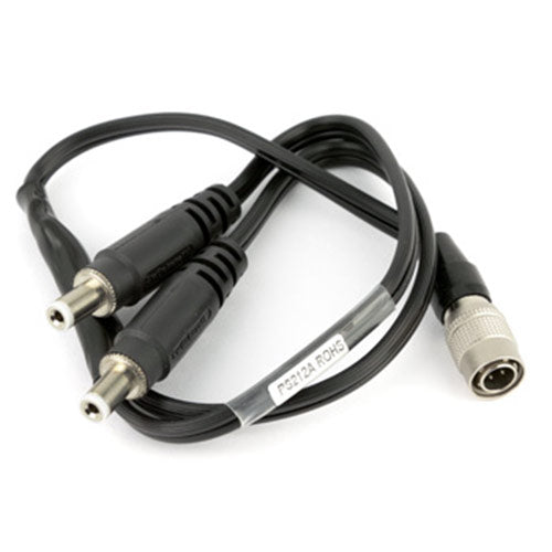 Lectrosonics PS212A - Hirose to Dual DC Power Cable (12 Inch)