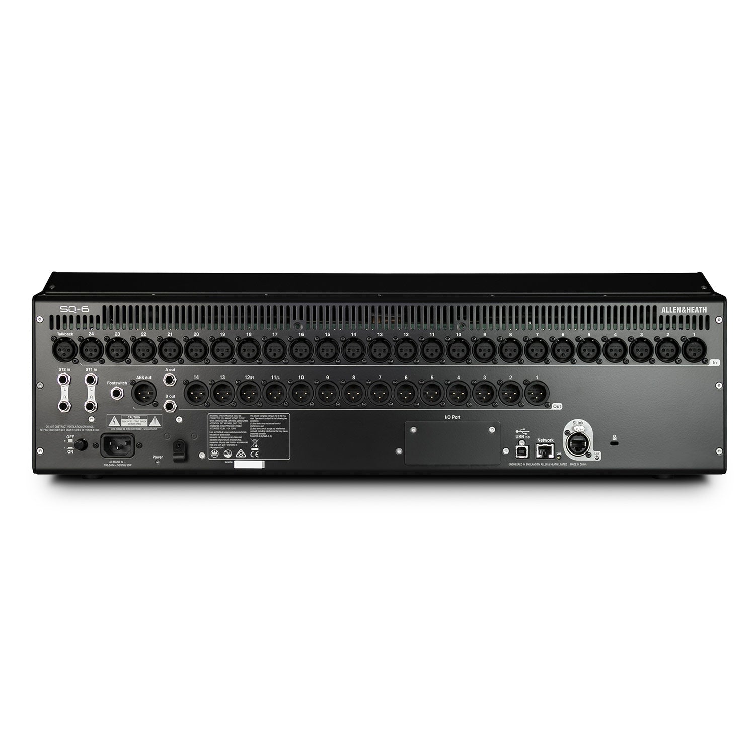 Allen and Heath SQ-6 - 48 Channel/36 Bus Digital Mixer