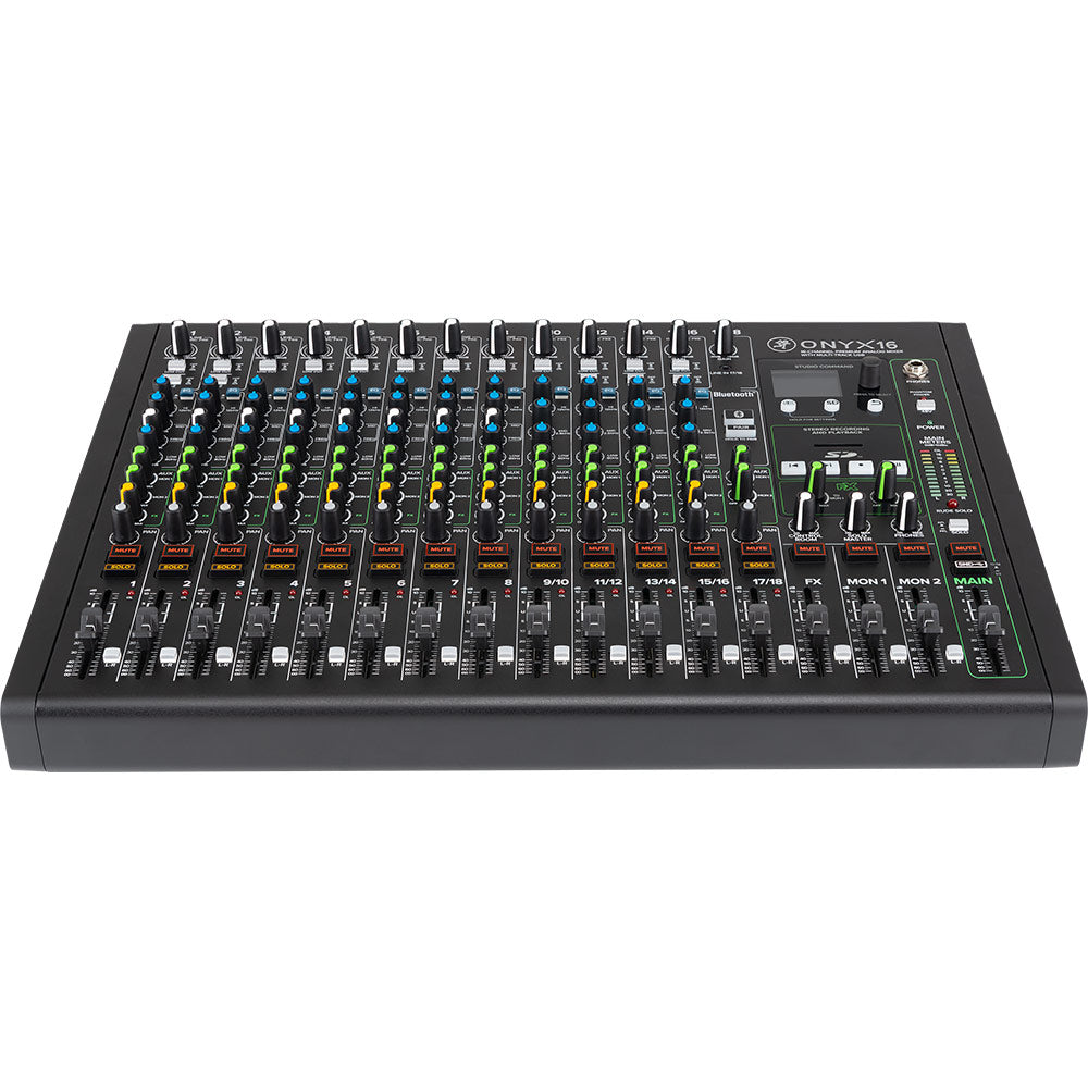 Mackie Onyx16 - 16-Channel Premium Analog Mixer with Multitrack USB