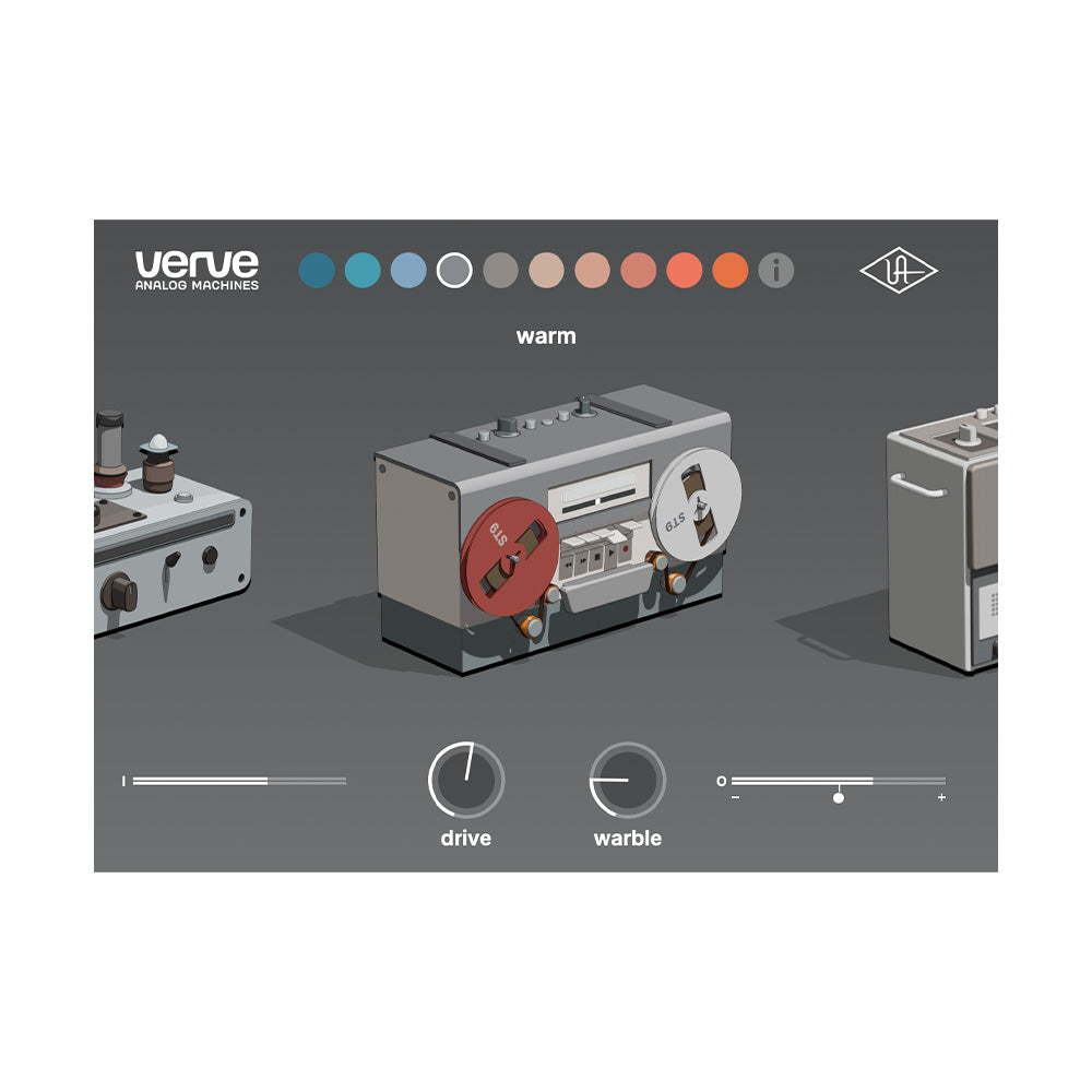 Universal Audio Verve Analog Machines - Vintage Processing Plugins (VST/AU/AAX / UAD or Native)