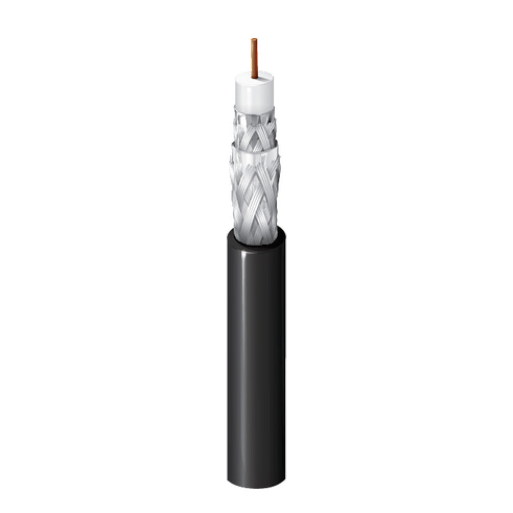 Belden 1189A RG6 CATV Video Cable with Quad Shield (1000 Foot Box)