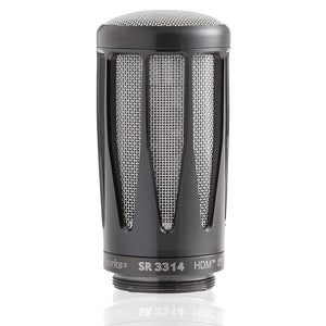 Earthworks SR3314 Wireless Microphone Capsule for Shure Threaded Systems (Black with Stainless Mesh)