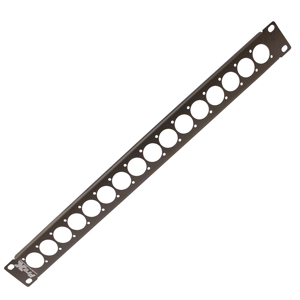 ProX T-1U16XLR 1U Rack Panel Punched for 16 XLR, SpeakOn or powerCON Connectors
