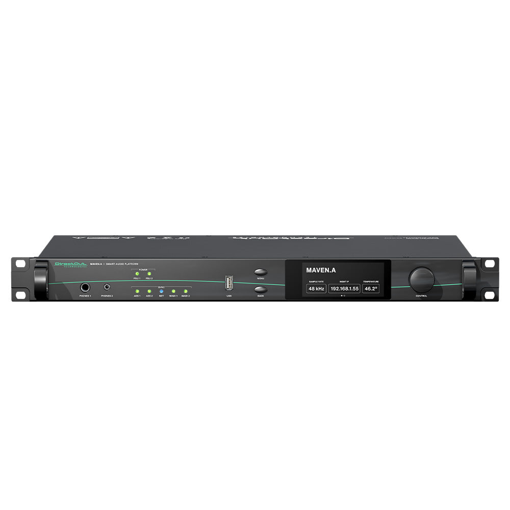 DirectOut MAVEN.A Smart Audio Platform - Modular Converter and Network Interface (Essential)