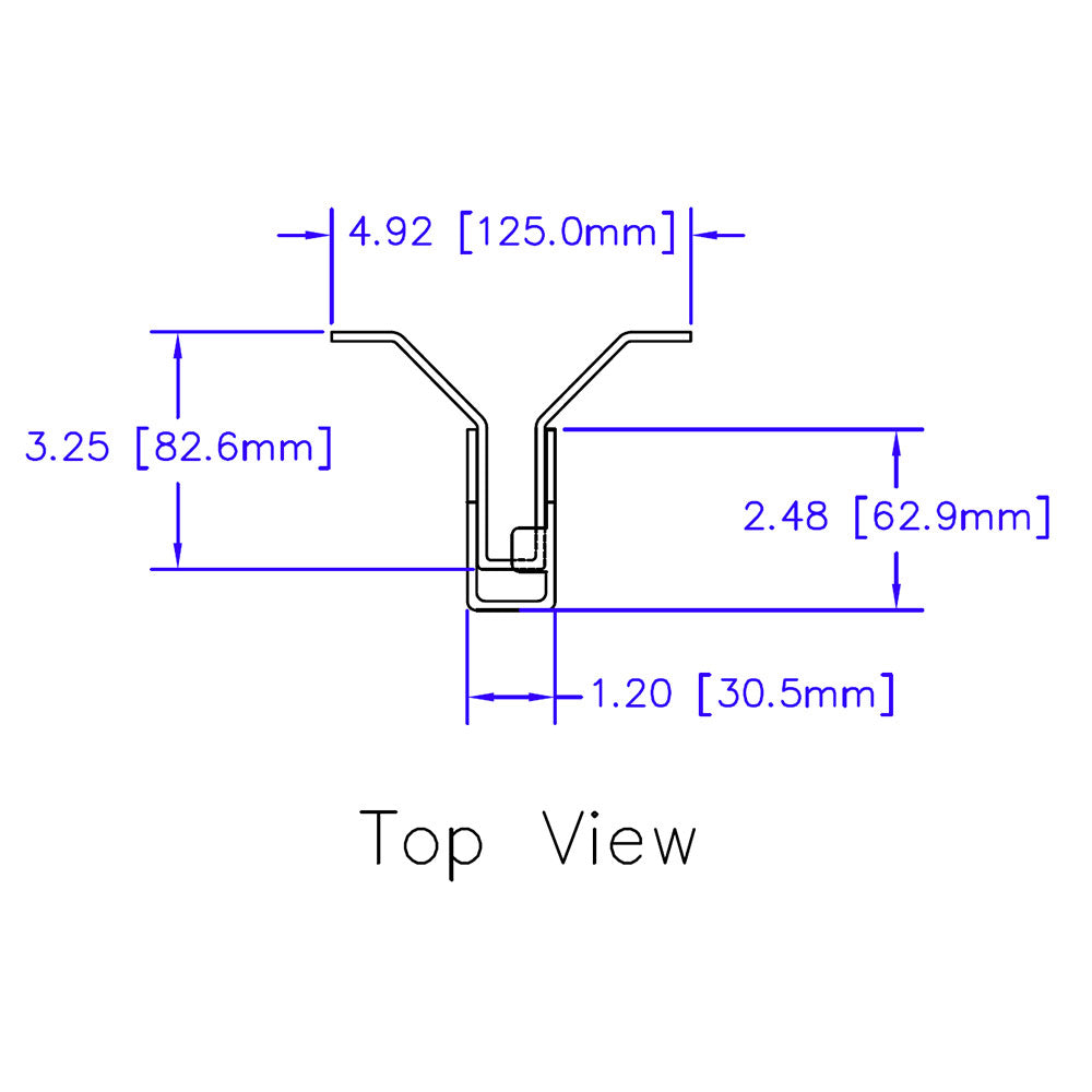 Bose WB-MA12/MA12EX Panaray Pitch Only Bracket (Black)