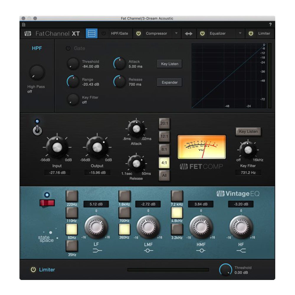 Presonus Fat Channel XT - Channel Strip Plugin Suite (VST/AU/AAX)