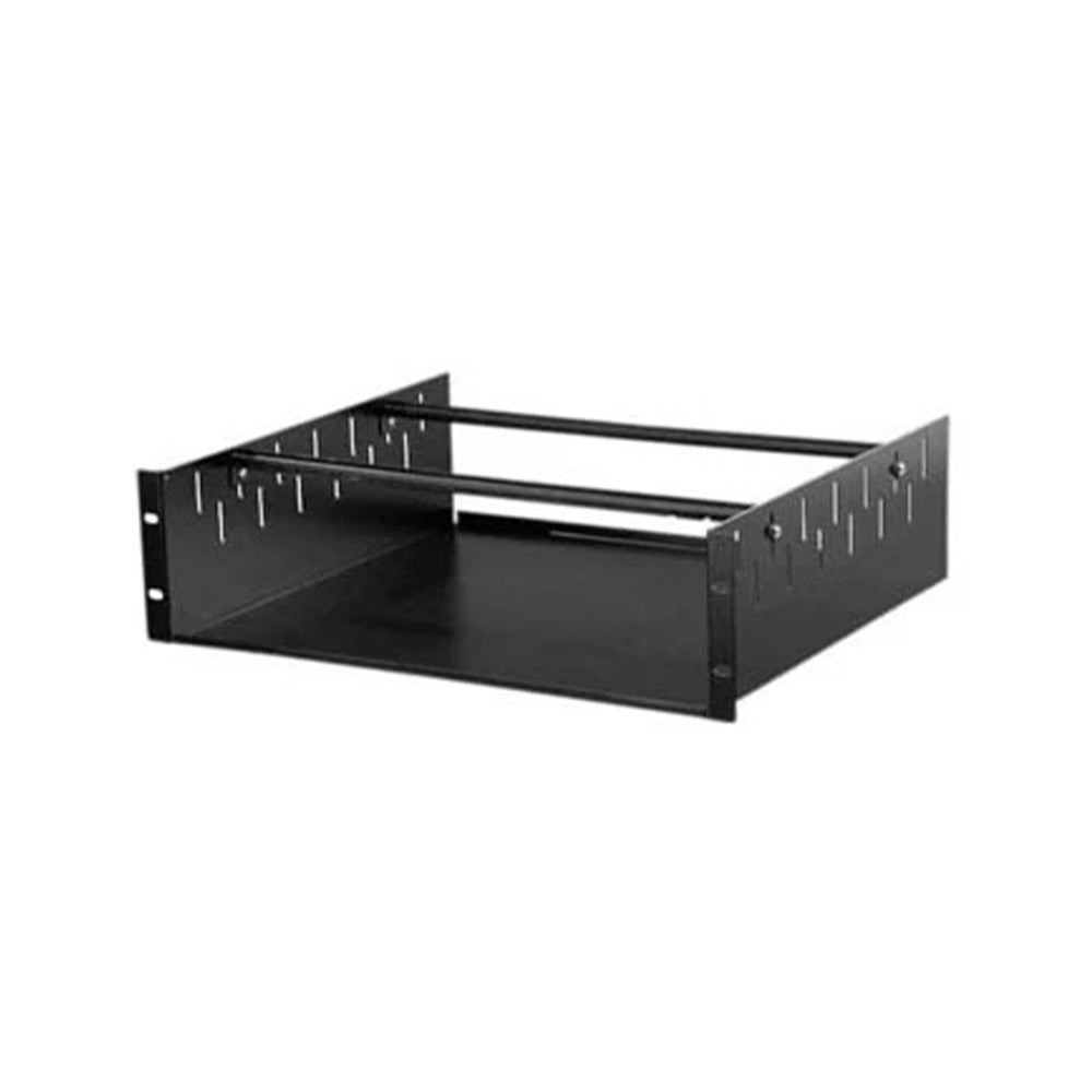 Raxxess TR-4 - 4-Space Trap Shelf - 16-Gauge Steel / Black