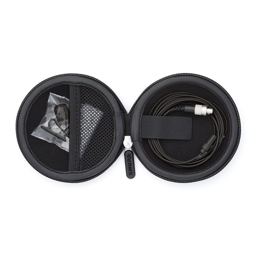 Shure UL4B/C-LM3-A - UniPlex Lavalier Microphone (Black / 3-Pin Lemo)