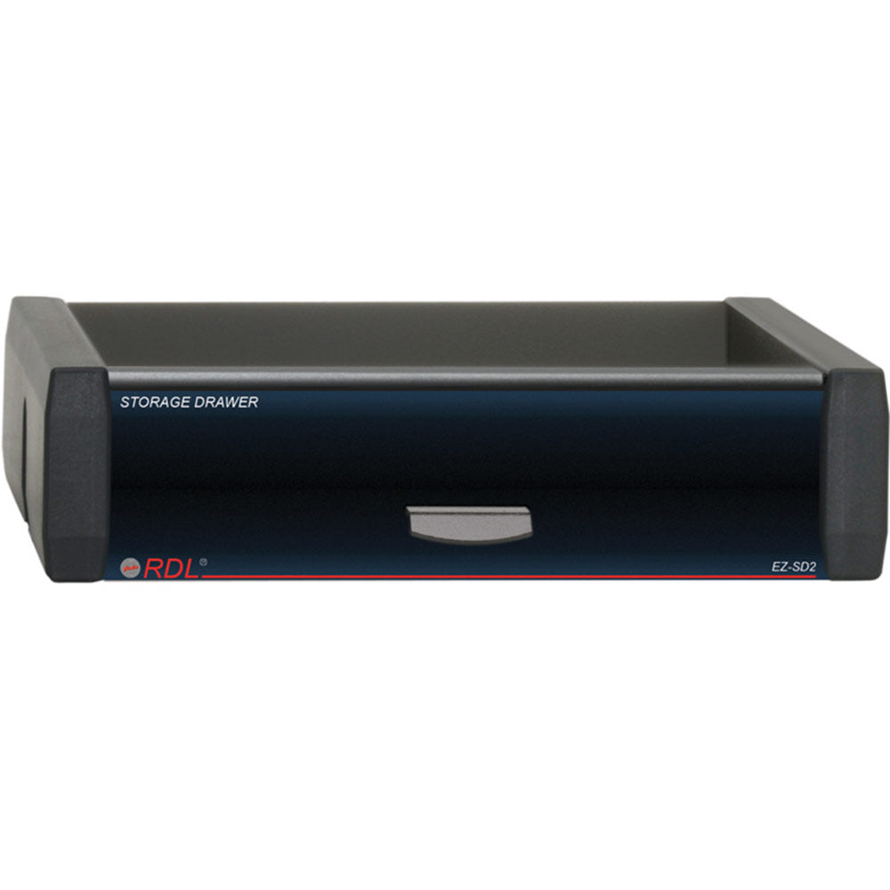 RDL EZ-SD2 Storage Drawer - 1/3 Rack Width for EZ-RA6 or EZ-CC6