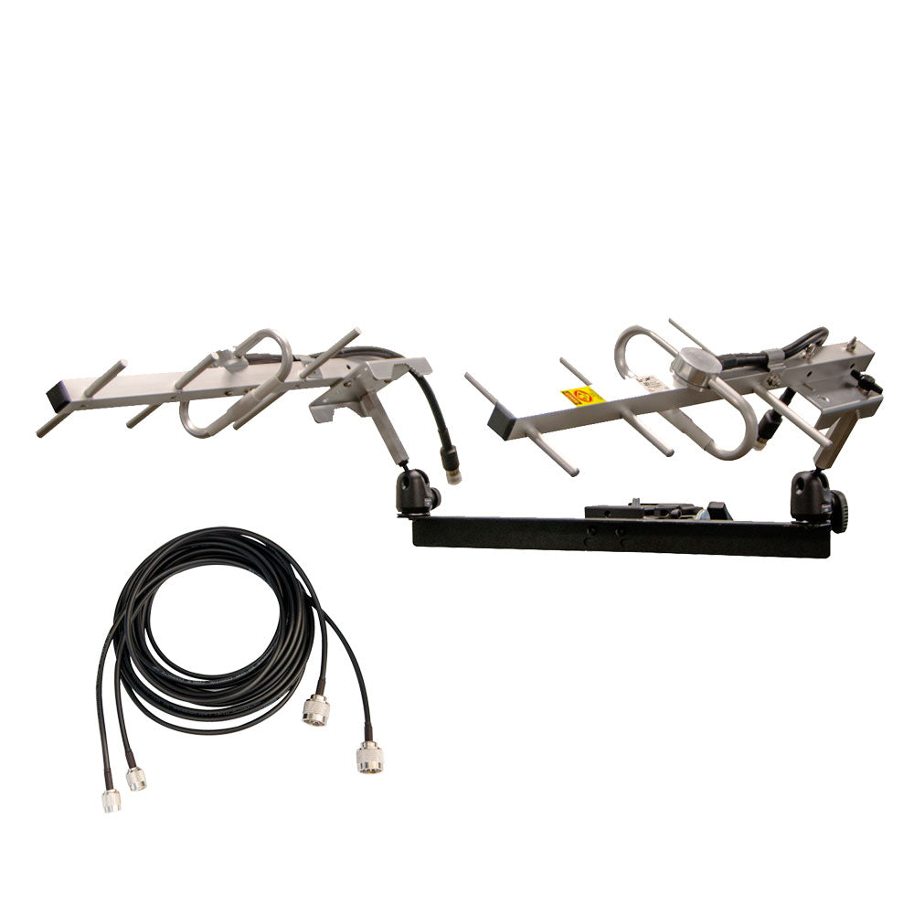 Pliant Technologies PAN-YA906-KIT 900 MHz, 6 DBI Dual Yagi Antenna Kit