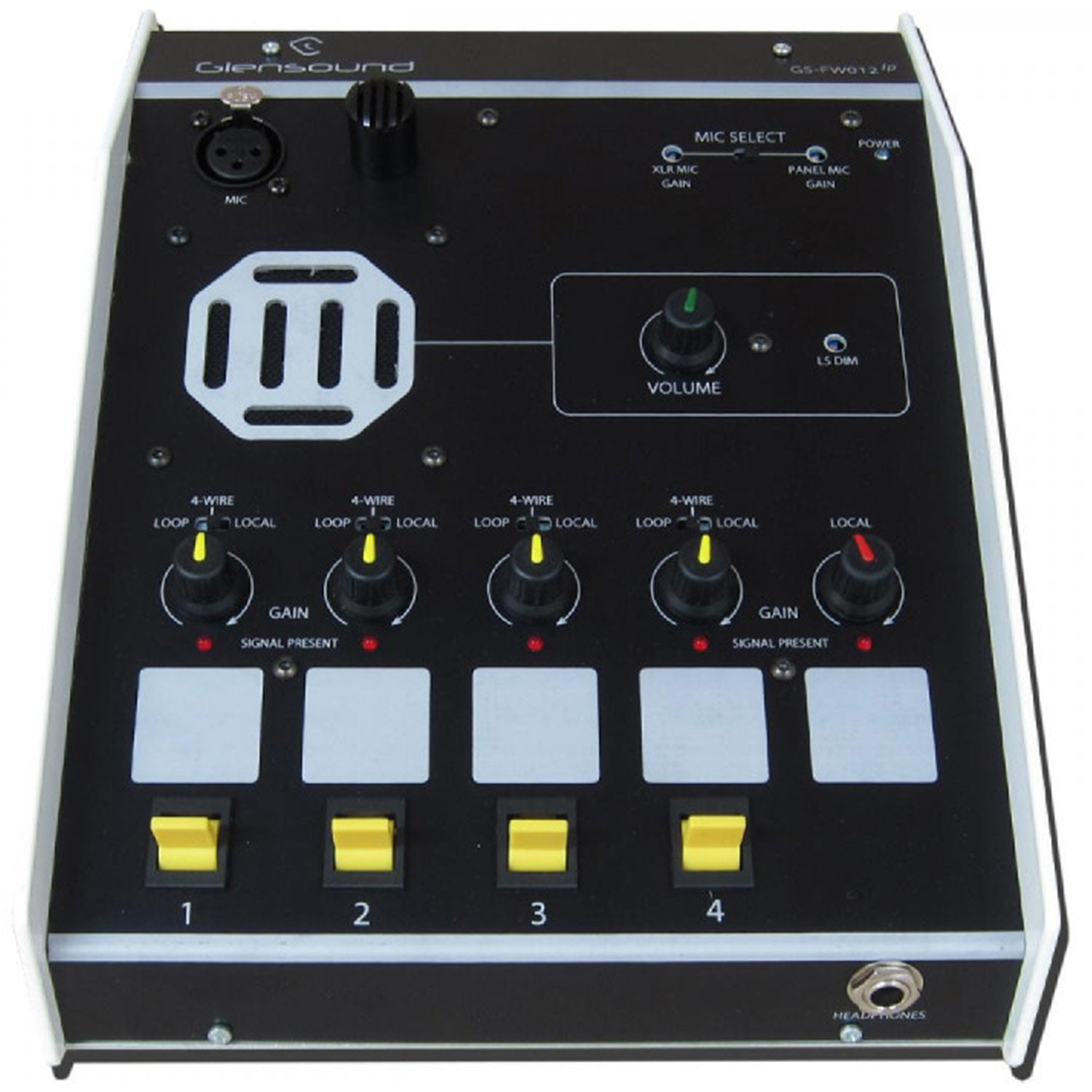 Glensound GS-FW012 ip - 4 Circuit 4 Wire With Dante