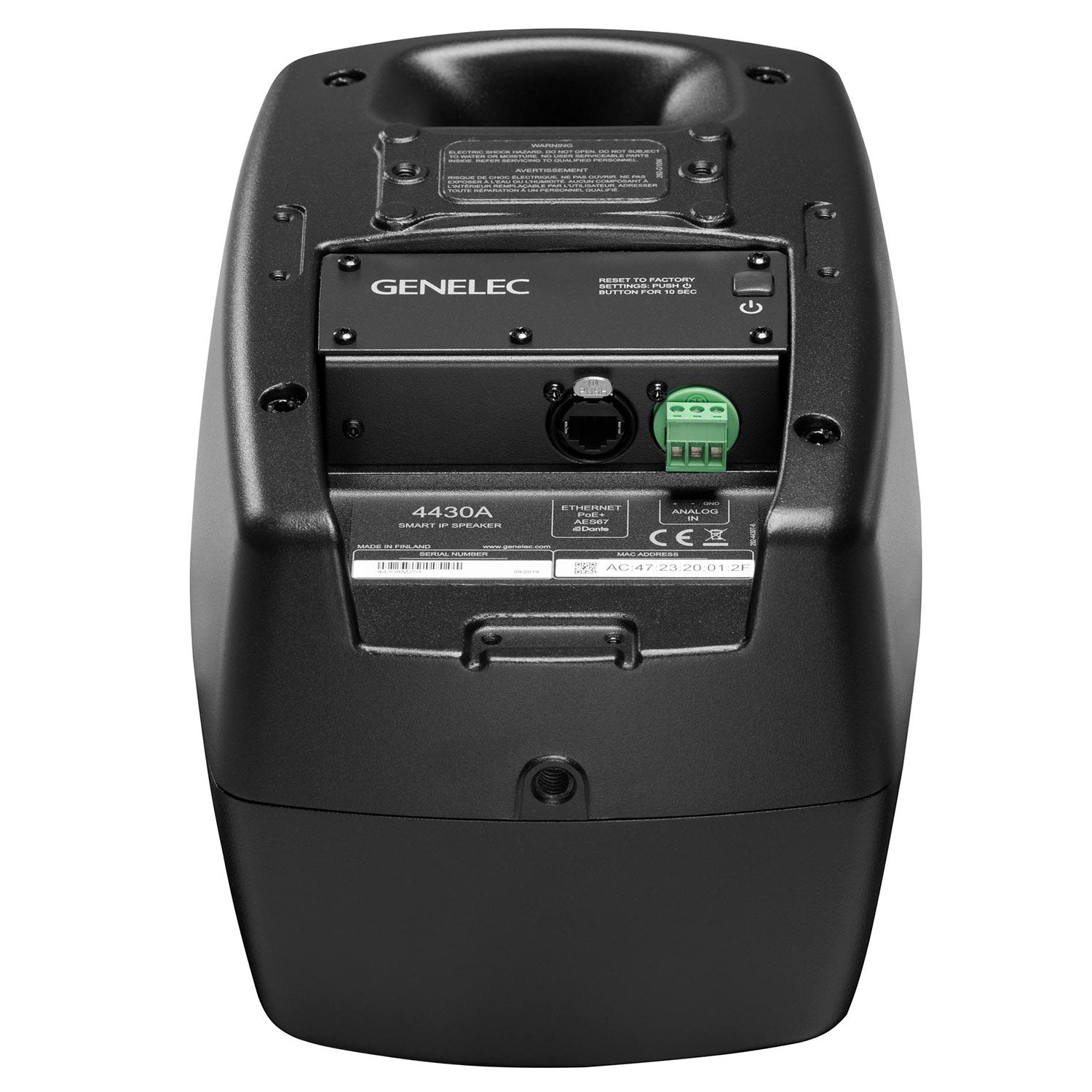 Genelec 4430A 5-Inch Smart IP Installation Speaker (Mystic Black)
