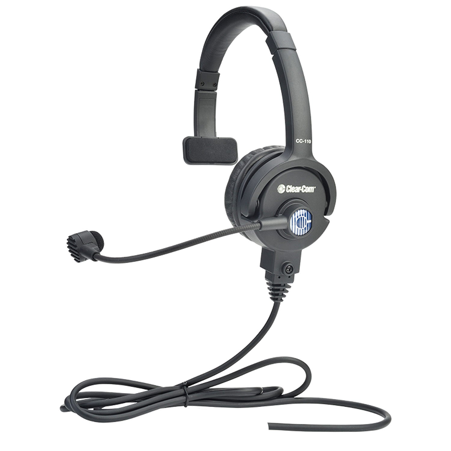 Clear-Com CC-110-X6 - Lightweight Single Ear Headset (with XLR6M, Balanced Mic)