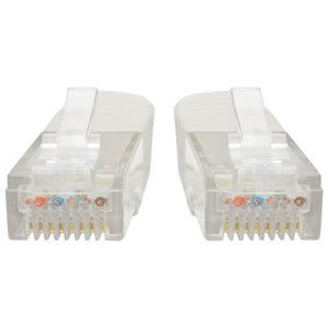 Tripp Lite N200-001-WH - Premium Cat5/5e/6 Gigabit Molded Patch Cable, RJ45 M/M 550MHZ WHITE 1 Foot