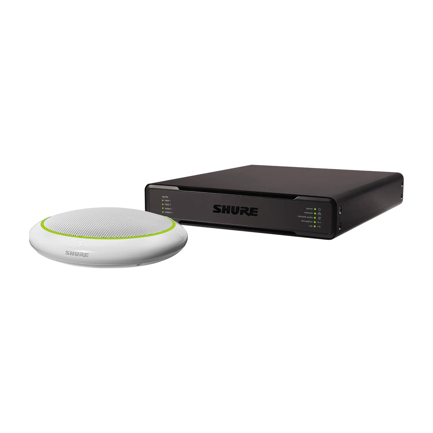 Shure MXA310 + P300-IMX AV Conferencing Bundle - MicroFlex Advance System (White)