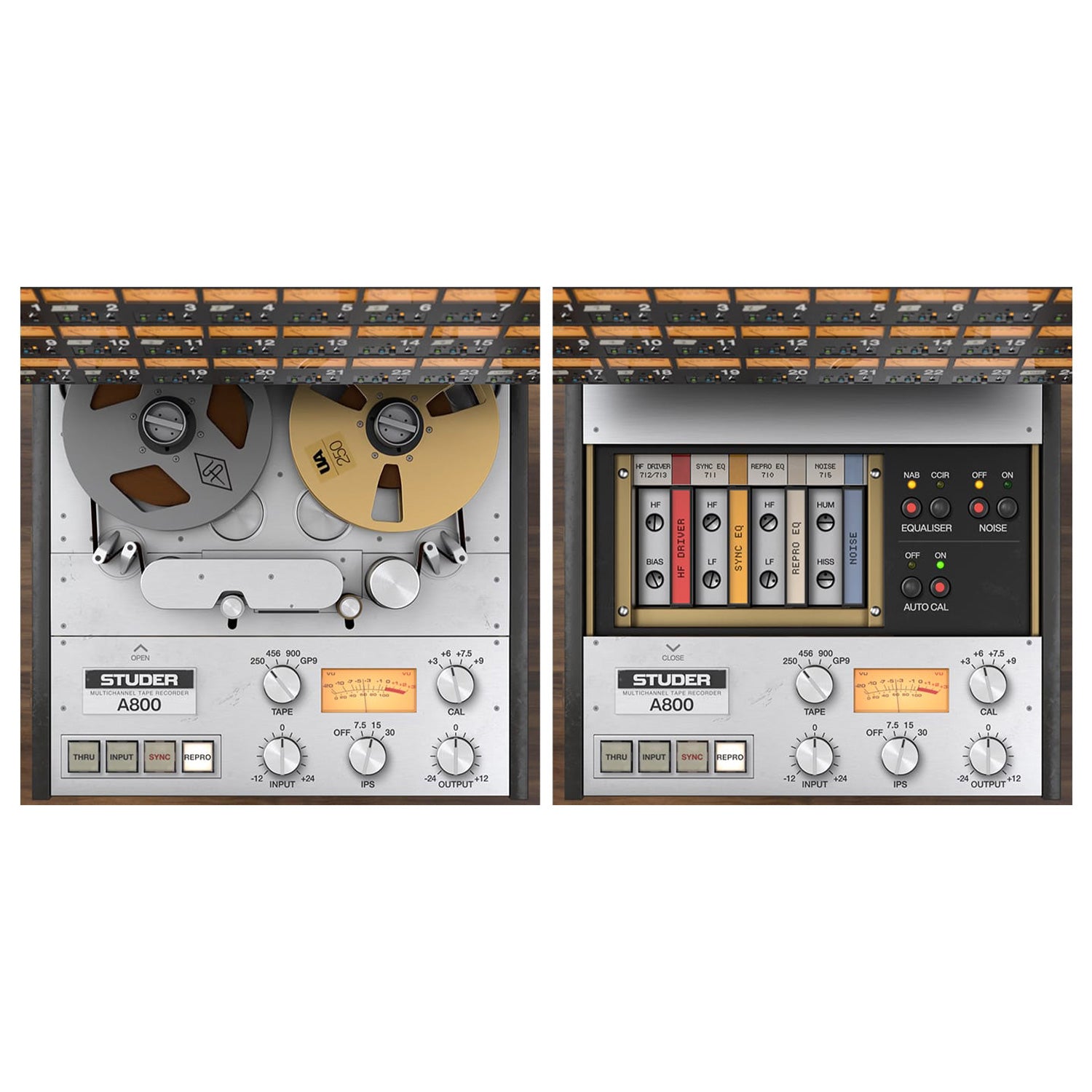 Universal Audio Studer A800 Tape Recorder - Tape Emulation Plugin (VST/AU/AAX / UAD or Native)