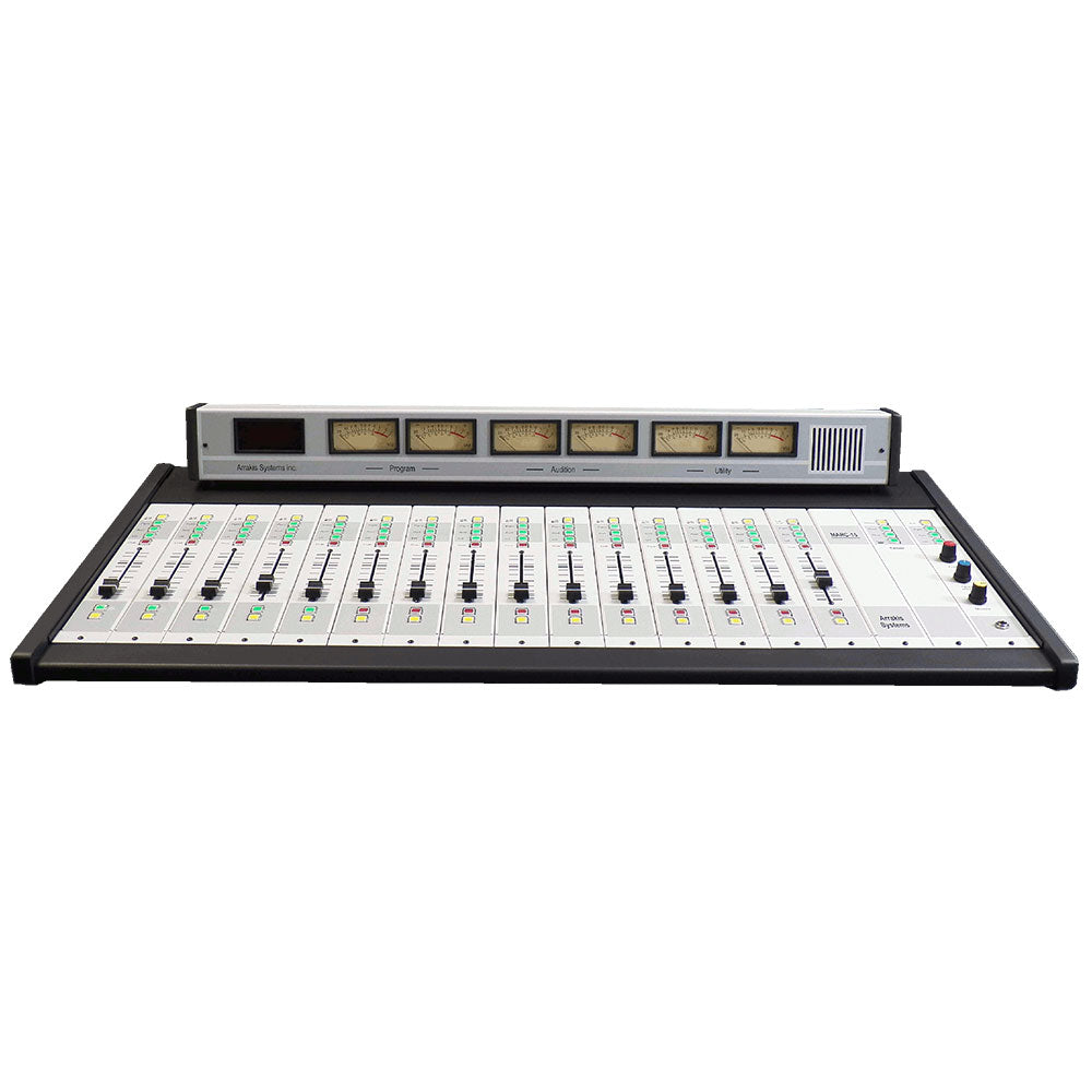 Arrakis Systems MARC-15 Professional 15-Channel Broadcast Console - 15 Input Modules / 0 Blank Slots