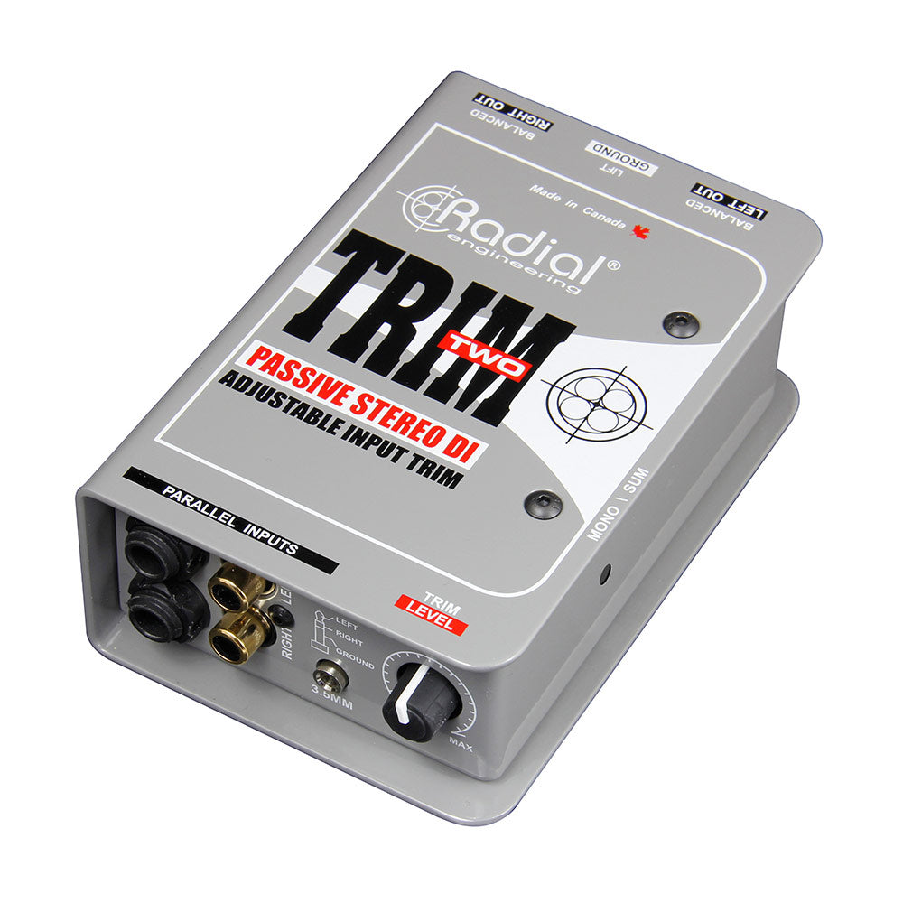 Radial Engineering Trim-Two Stereo Passive Direct Box (with Level Control)