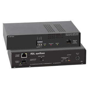 RDL SF-NP100A - Network to 100 W Mono Audio Amplifier (70 V or 100 V)