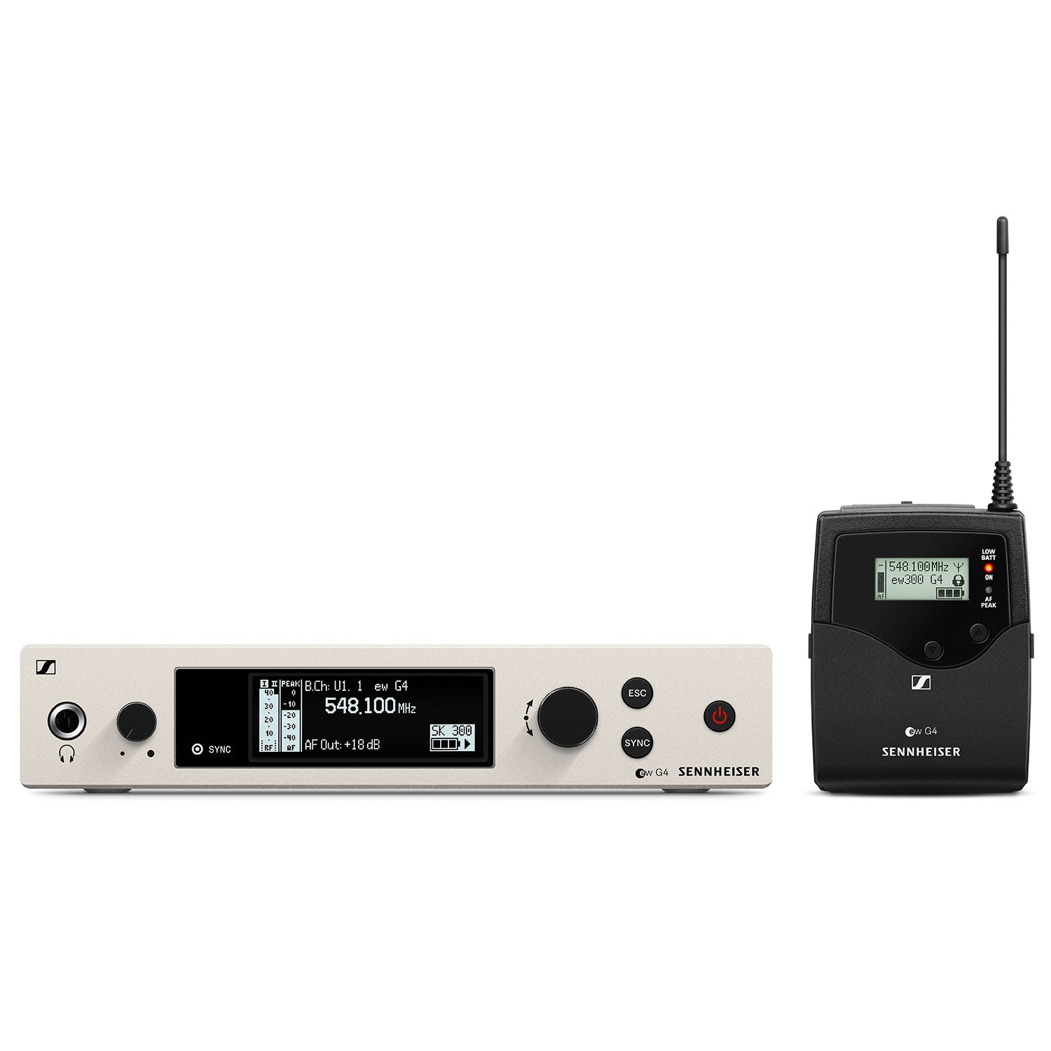 Sennheiser EW 300 G4-SK-RC Bodypack Wireless System (GW1 Band/558 - 608 MHz)