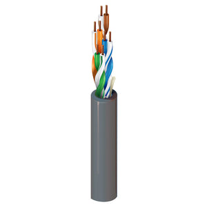 Belden 1583A - Bulk Cat5e Cable (Gray / 1000 Foot Spool)